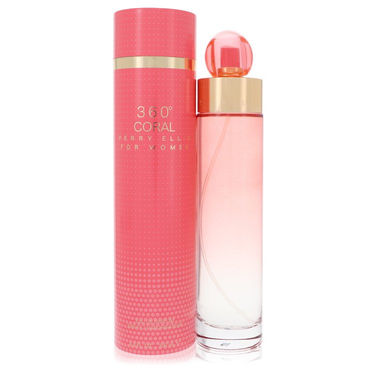 Perry Ellis 360 Coral by Perry Ellis Eau De Parfum Spray for Women