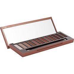 Urban Decay Naked Heat Palette: 12x Eyeshadow, 1x Doubled Ended Blending / Detailed Crease Brush  --- By Urban Decay